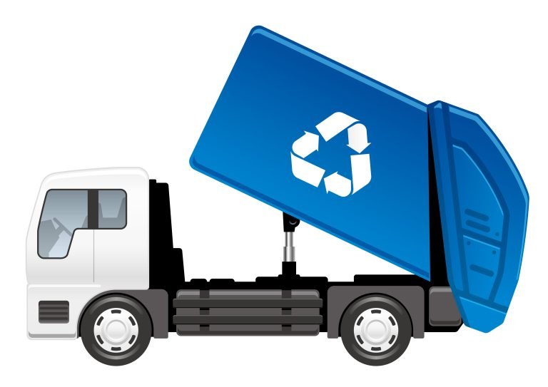 Roll-off dumpster for home renovation projects